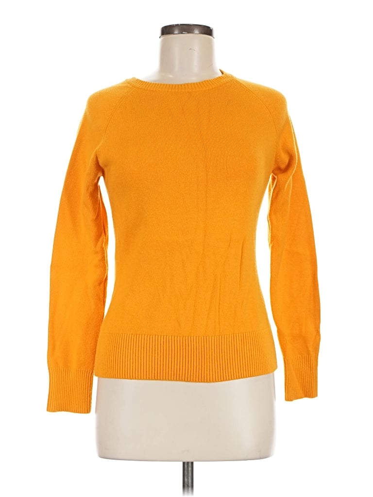 Pre-owned French Connection Pullover Sweater In Orange