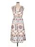 Ali & Jay 100% Polyester Print Ivory Casual Dress Size XL - photo 1