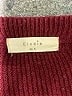 Elodie Solid Burgundy Pullover Sweater Size S - photo 7