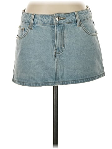 Edikted Denim Skirt (view 1)