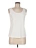 Chico's Ivory Sleeveless T-Shirt Size Med (1) - photo 1