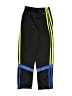 Adidas 100% Polyester Color Block Black Track Pants Size XL (kids) - photo 2