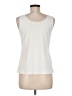 Chico's Ivory Sleeveless T-Shirt Size Med (1) - photo 2