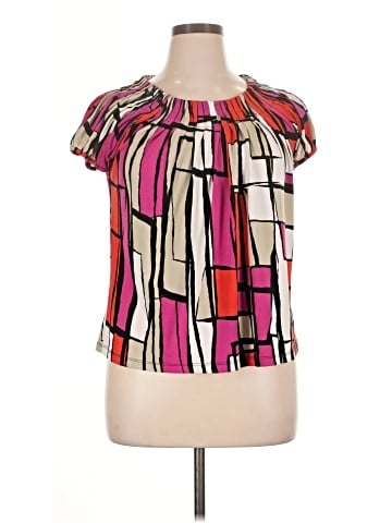 Style&Co Short Sleeve Blouse (view 1)