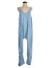 EFAN Solid Blue Jumpsuit Size S - photo 1