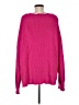 Glamorous Solid Pink Pullover Sweater Size M - photo 2