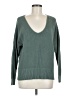 Lucky Brand Solid Teal Pullover Sweater Size M - photo 1