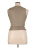 Zara Tan Sleeveless Top Size XL - photo 2