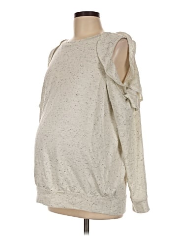 Isabel Maternity Long Sleeve Top (view 1)