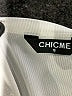 ChicMe Solid White Casual Dress Size S - photo 4