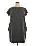 Lands' End Solid Gray Casual Dress Size 20 - photo 1