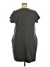 Lands' End Solid Gray Casual Dress Size 20 - photo 2