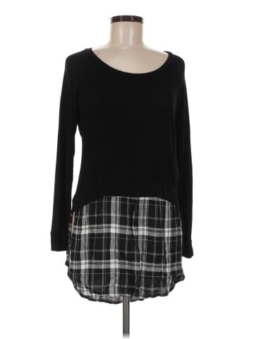 Red Haute Long Sleeve Top (view 1)