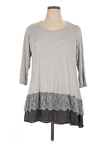 LOGO by Lori Goldstein Casual Dress (view 1)
