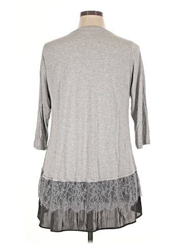LOGO by Lori Goldstein Casual Dress (view 2)