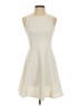 BLVD Solid Ivory Cocktail Dress Size S - photo 1