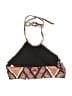 Forever 21 Paisley Brown Red Swimsuit Top Size S - photo 2
