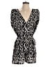 Bishop + Young 100% Polyester Animal Print Black Romper Size S - photo 1