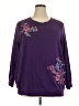 Woman Within Purple Pullover Sweater Size 26 (2X) - photo 1