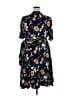 Kiyonna Floral Blue Casual Dress Size 2 Plus - photo 2