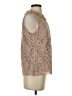 J.Crew Tan Sleeveless Blouse Size S - photo 4