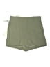 Babaton Solid Green Khaki Shorts Size 6 - photo 1
