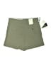 Babaton Solid Green Khaki Shorts Size 6 - photo 2