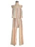Bebop Stripes Tan Jumpsuit Size S - photo 1