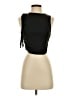 Unbranded Black Sleeveless T-Shirt Size S - photo 1