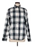 Old Navy Plaid Gray Long Sleeve Button-Down Shirt Size M - photo 1