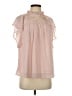 Bibi 100% Polyester Pink Sleeveless Blouse Size S - photo 1