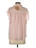 Bibi 100% Polyester Pink Sleeveless Blouse Size S - photo 2