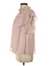 Bibi 100% Polyester Pink Sleeveless Blouse Size S - photo 5