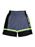 Nike 100% Polyester Color Block Blue Athletic Shorts Size M (kids) - photo 1