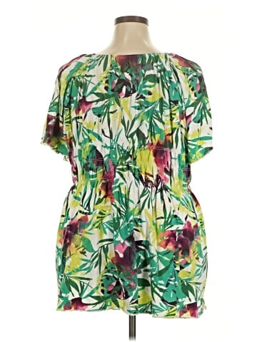 Woman Within Short Sleeve Blouse (view 2)