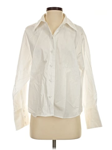 Bobbles & Lace Long Sleeve Blouse (view 1)