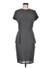 Winter Kate Solid Gray Cocktail Dress Size M - photo 1
