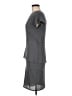 Winter Kate Solid Gray Cocktail Dress Size M - photo 5