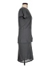 Winter Kate Solid Gray Cocktail Dress Size M - photo 4