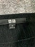 Uniqlo 100% Wool Solid Black Cocktail Dress Size XS - photo 7