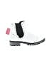 Nina White Ankle Boots Size 4 - photo 1
