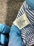 Double Zero Stripes Blue 3/4 Sleeve Blouse Size S - photo 8