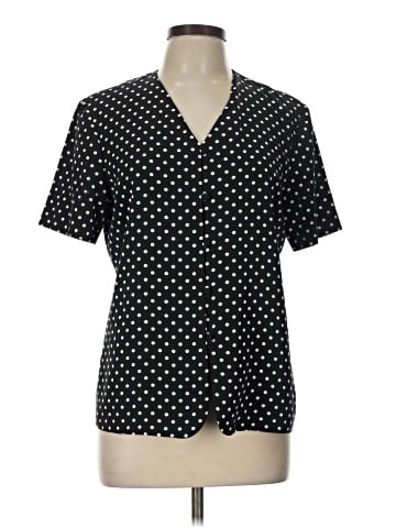 Kasper A.S.L. Short Sleeve Blouse (view 1)