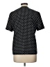 Kasper A.S.L. 100% Polyester Polka Dots Black Short Sleeve Blouse Size 10 - photo 2