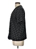 Kasper A.S.L. 100% Polyester Polka Dots Black Short Sleeve Blouse Size 10 - photo 5