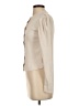 AMO 100% Cotton Ivory Long Sleeve Blouse Size S - photo 5