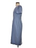 L.K. Bennett Solid Blue Cocktail Dress Size 4 - photo 5