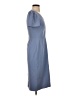 L.K. Bennett Solid Blue Cocktail Dress Size 4 - photo 4