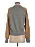 Monrow Color Block Brown Pullover Sweater Size S - photo 2