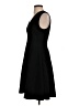 Theory 100% Polyester Solid Black Cocktail Dress Size 2 - photo 5